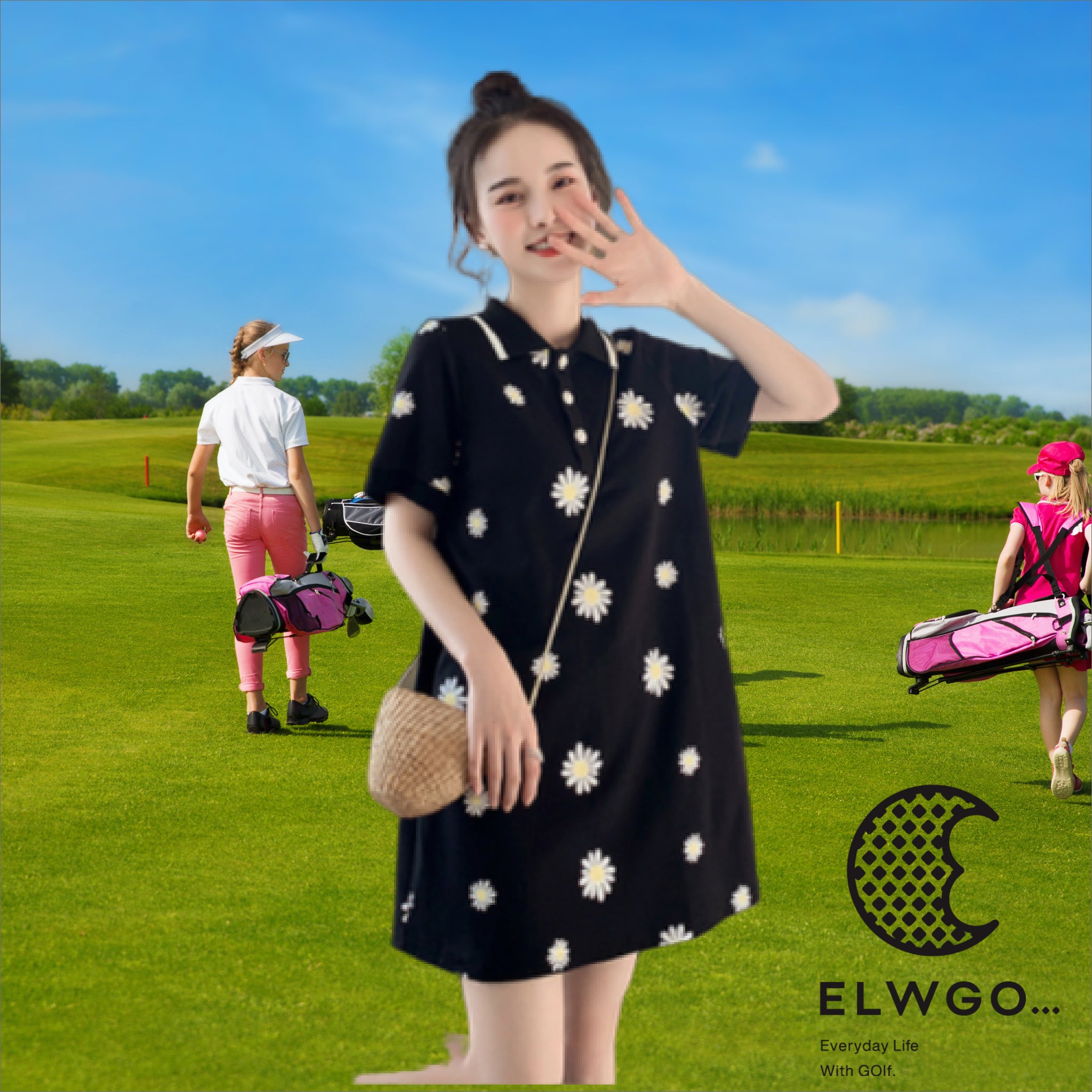 ポロ襟ワンピース N-0759 – ELWGO